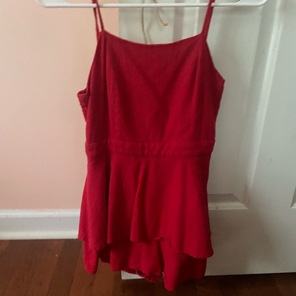 Altar’d state red romper